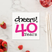 Serviettes en papier personnalisées (En situation)