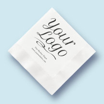 Serviettes en papier personnalisées avec logo et t