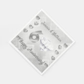 Serviettes en papier personnalisées pour l'anniver (Coin)