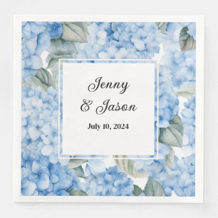 Serviettes en papier personnalisées pour mariage a