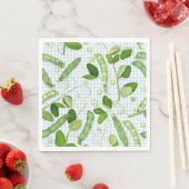 Serviettes en papier Petits Pois (En situation)