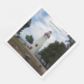 Serviettes en papier phare de Marblehead (Coin)