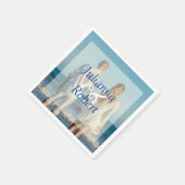 Serviettes en papier photographique (Coin)