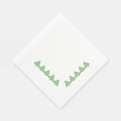 Serviettes en papier - Pins Graphiques (Coin)
