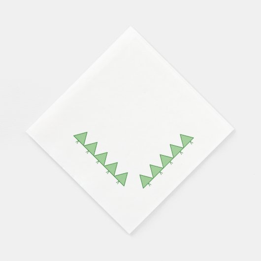 Serviettes en papier - Pins Graphiques (Coin)