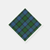 Serviettes en papier plaqué MacWilliam Tartan (Coin)