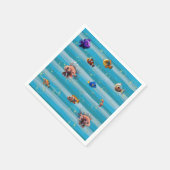 Serviettes en papier Poisson Bowl (Coin)