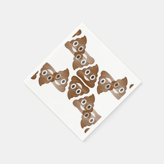 serviettes en papier poop emojis (Coin)