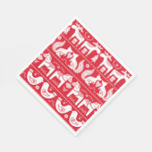 Serviettes en papier pour animaux scandinaves (Coin)