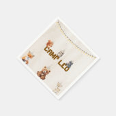 Serviettes en papier pour anniversaire thème de ca (Coin)
