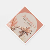 Serviettes en papier pour baby shower sur le thème (Coin)