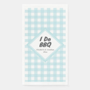 Serviettes en papier pour BBQ 'I Do'