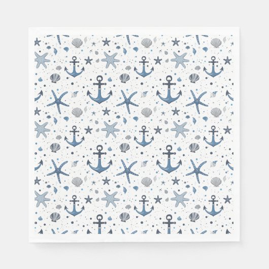 Serviettes en papier pour cocktail de fête thème n (Devant)