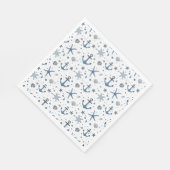 Serviettes en papier pour cocktail de fête thème n (Coin)
