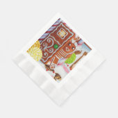 Serviettes en papier pour déjeuner GINGERBREAD MAN (Coin)