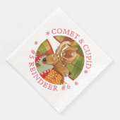 Serviettes en papier pour dîner standard COMET CUP (Coin)
