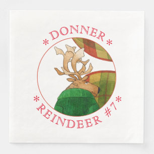 Serviettes en papier pour dîner standard DONNER RE