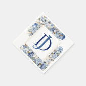 Serviettes en papier pour douche de mariée sur le (Coin)