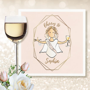 Serviettes en papier pour enterrement de vie de je