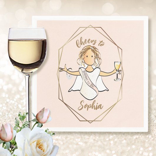 Serviettes en papier pour enterrement de vie de je