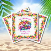 Serviettes en papier pour fête de fin d'études Tro