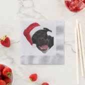 Serviettes en papier pour fête de Noël avec VOTRE  (En situation)