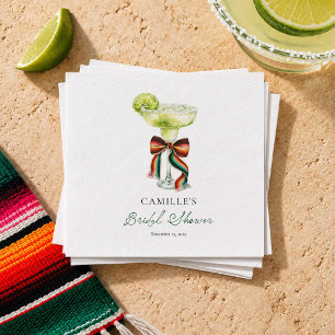 Serviettes en papier pour fête prénuptiale Fiesta