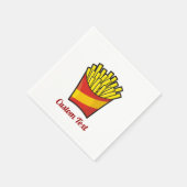 Serviettes en papier pour frites (Coin)