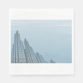 Serviettes en papier pour gratte-ciel de la ville (Devant)