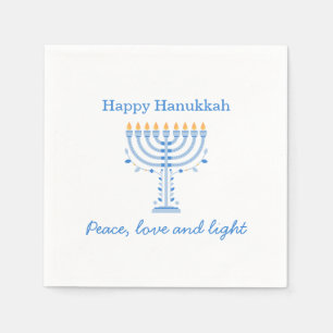 Serviettes en papier pour Hanouka - Joyeux Hanouka