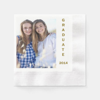 Serviettes en papier pour la fête de graduation
