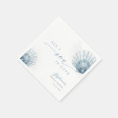 Serviettes en papier pour la fête de mariage thème (Coin)