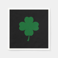 Serviettes en papier pour la Saint-Patrick