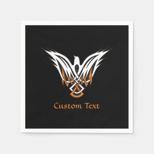 Serviettes en papier pour oiseaux celtes (Devant)