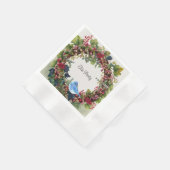 Serviettes en papier pour oiseaux et couronnes (Coin)