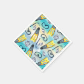 Serviettes en papier pour plongée en scaphandre, f (Coin)