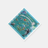 Serviettes en papier pour une année incroyable (Coin)