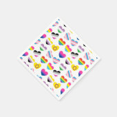 Serviettes en papier Pride Hearts (Coin)