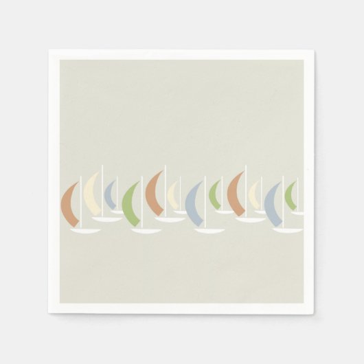 serviettes en papier Regatta (Devant)