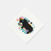 Serviettes en papier Rhino Abstrait (Coin)