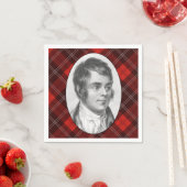 Serviettes en papier Robert Burns (En situation)