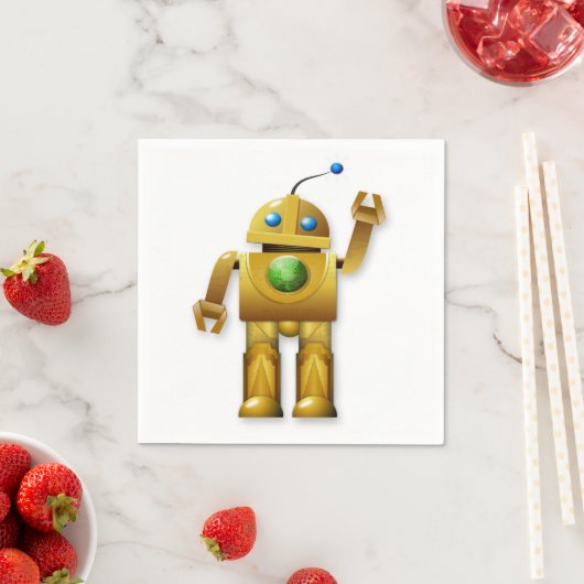 Serviettes en papier robotique (En situation)