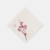 Serviettes en papier rose Sakura (50 pcs) (Coin)