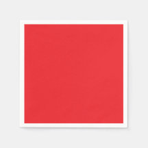 Serviettes en papier rouges pour fête d'anniversai