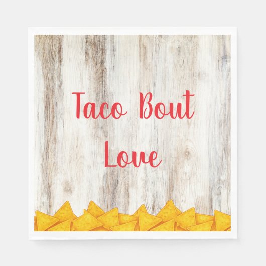 Serviettes en papier Rustic Fiesta pour douche | T (Devant)