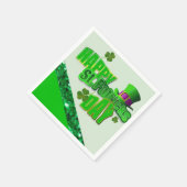 Serviettes en papier Saint-Patrick (Coin)