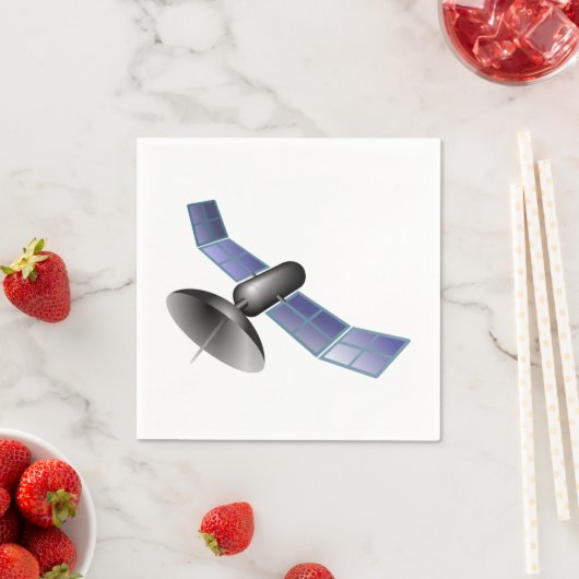 Serviettes en papier satellite (En situation)