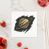 Serviettes en papier Saturn (En situation)