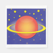 Serviettes en papier Saturn (Devant)