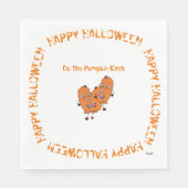 Serviettes en papier : serviettes Halloween (Devant)